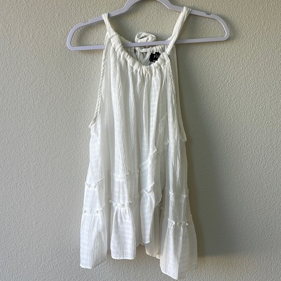 fab'rik Tops - Fab'rik Boho Flowy Tank Top Size Large